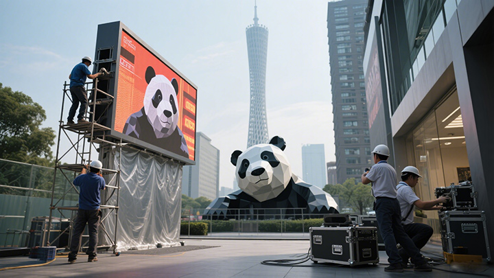 專業保障,長效運行:成都 LED 顯示屏安裝與后期維護指南